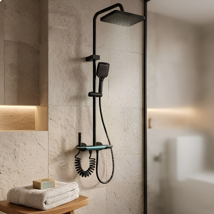 Douche Thermostatique LED Effet Pluie
