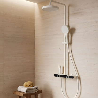 Système de Douche VGX 3 Voies Luxe Blanc