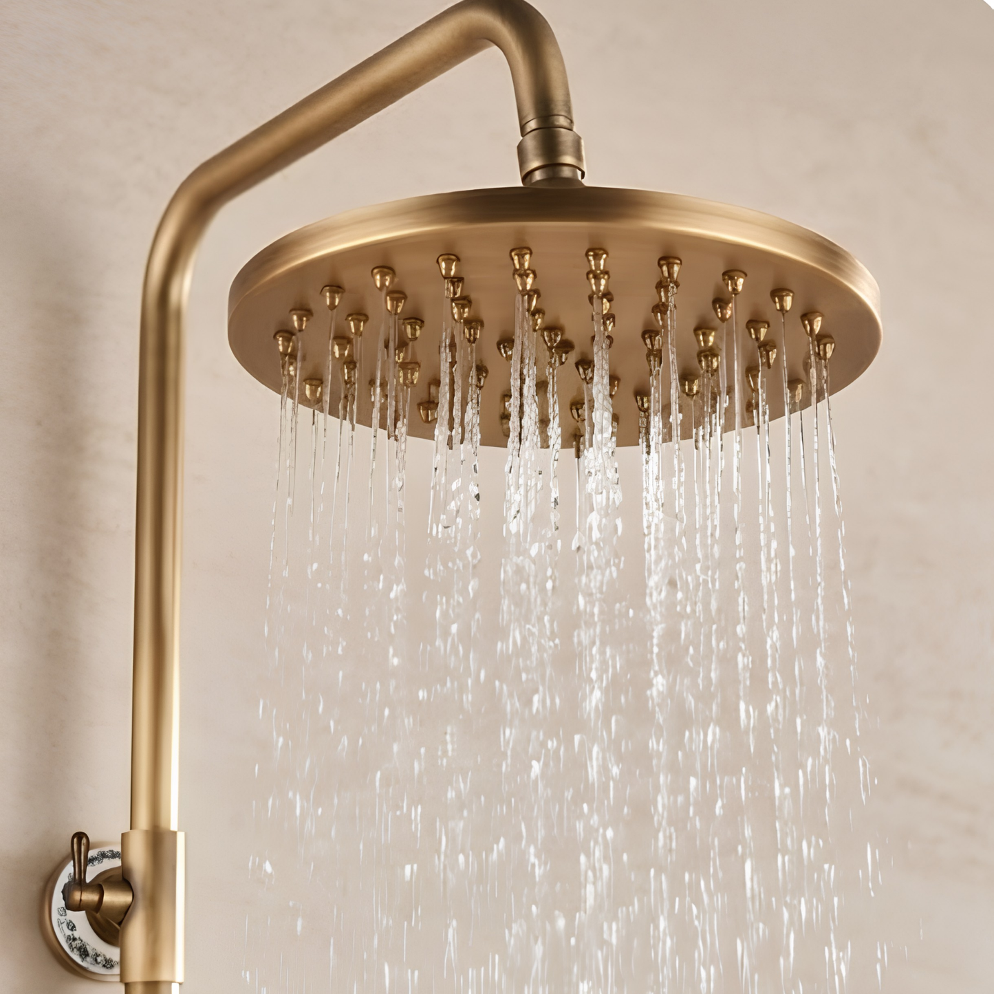 Ensemble Robinetterie Laiton Antique Salle de Bain
