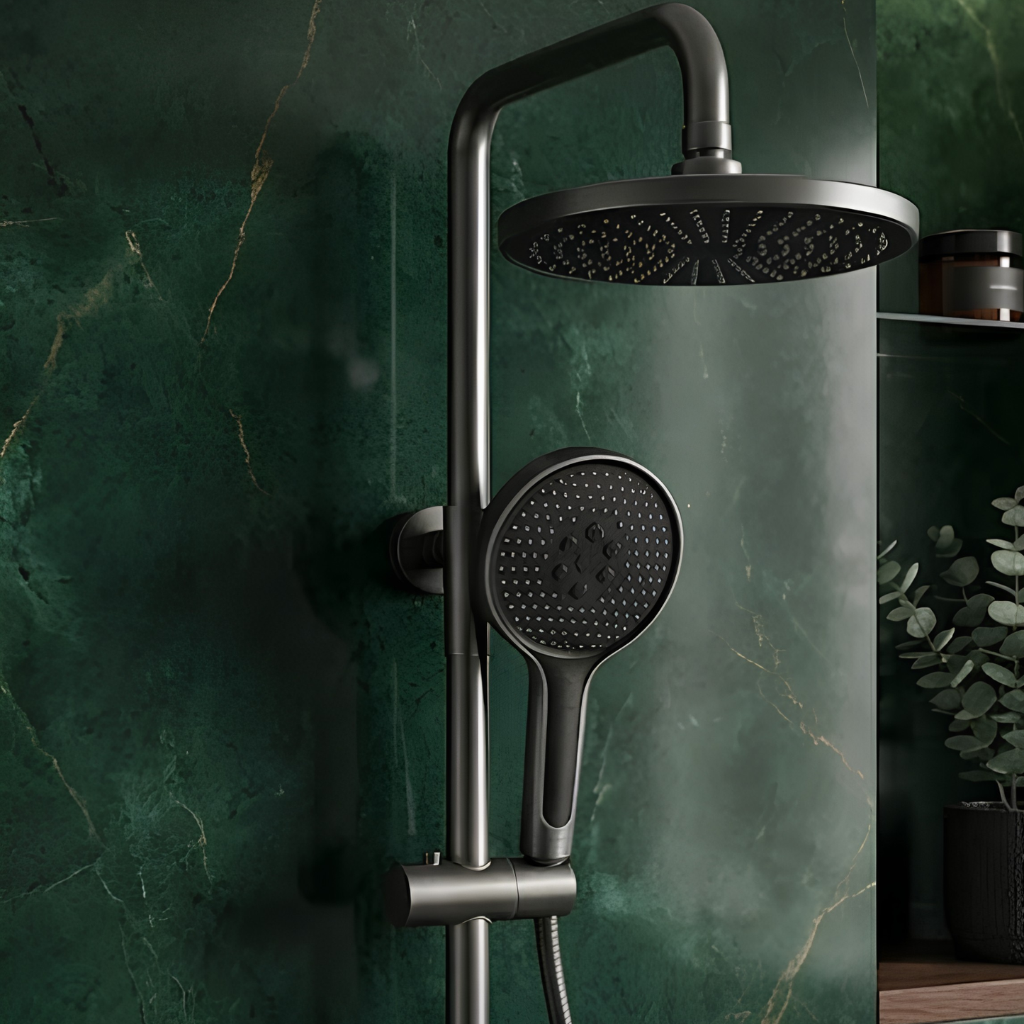 Système de Douche VGX : Luxe et Confort Gris