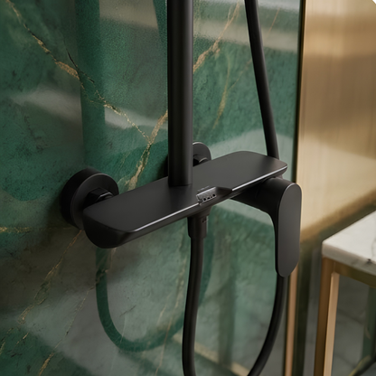 Système de Douche VGX : Luxe et Confort Noir