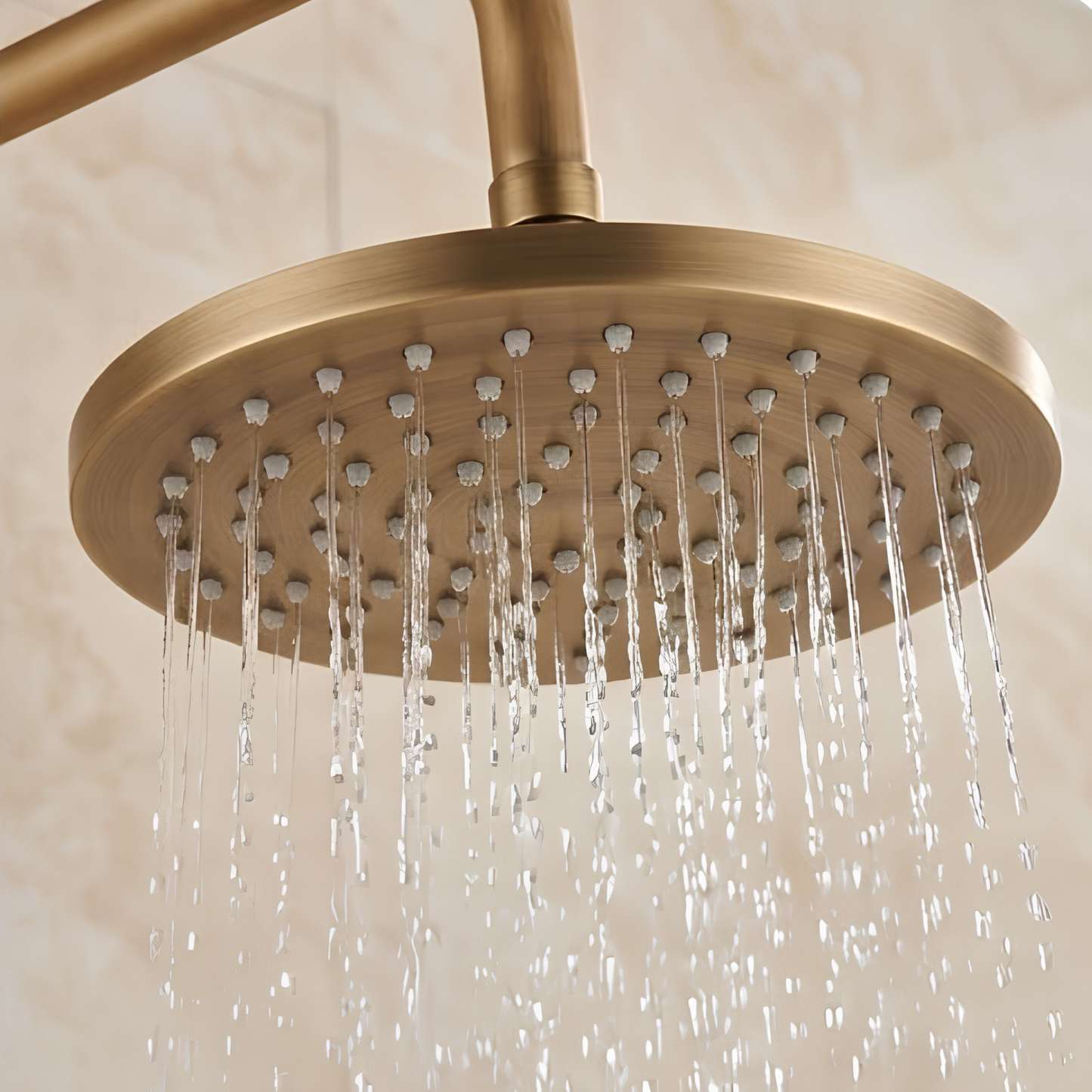 Ensemble Douche Laiton Antique SHBSHAIMY : Pluie & Douchette