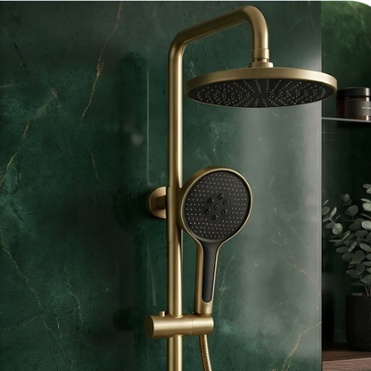 Système de Douche VGX : Luxe et Confort Or