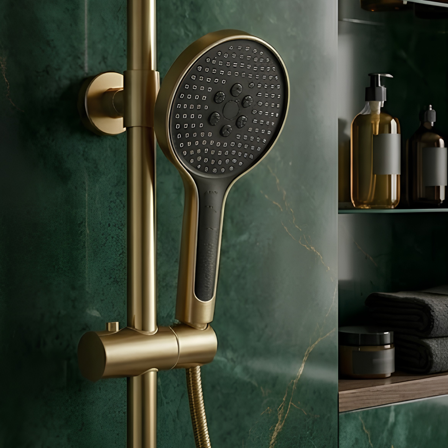 Système de Douche VGX : Luxe et Confort Or