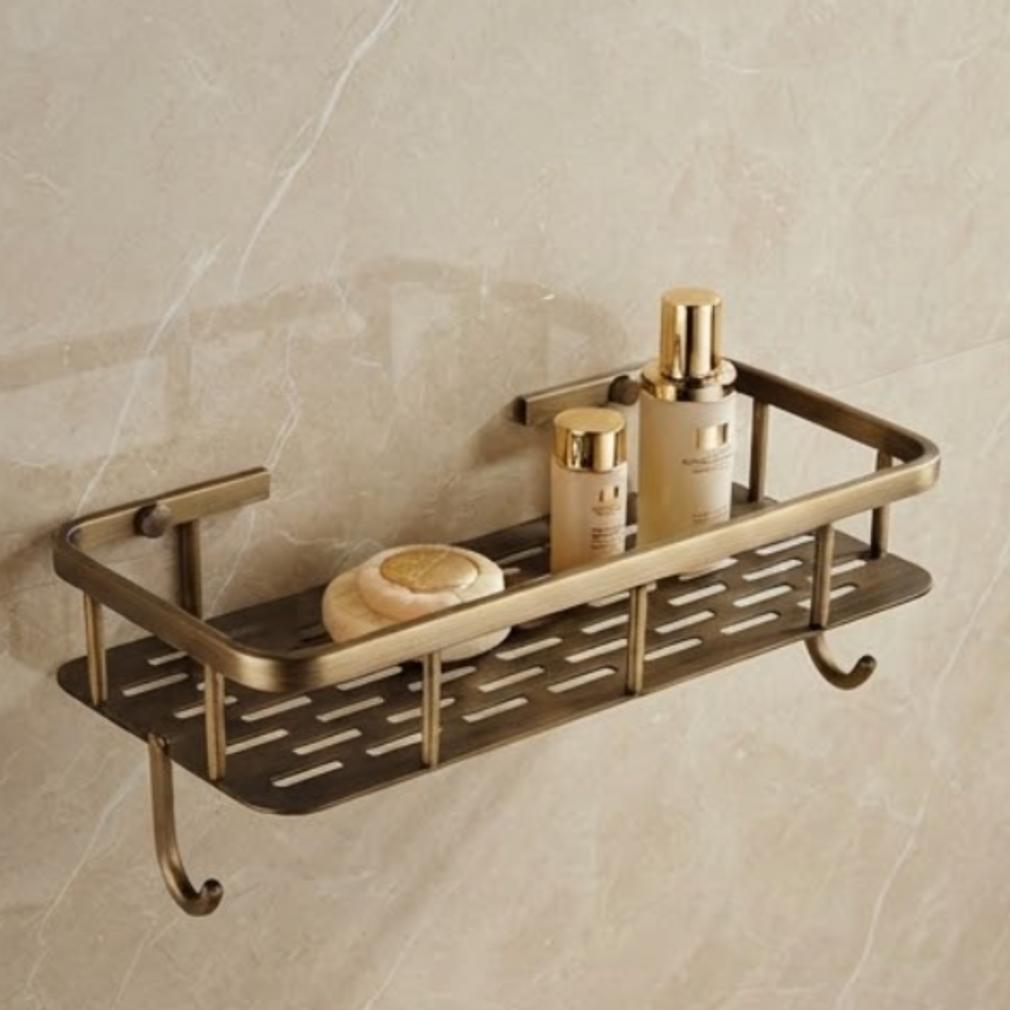 Ensemble Robinet Douche Laiton Antique 8 Pouces