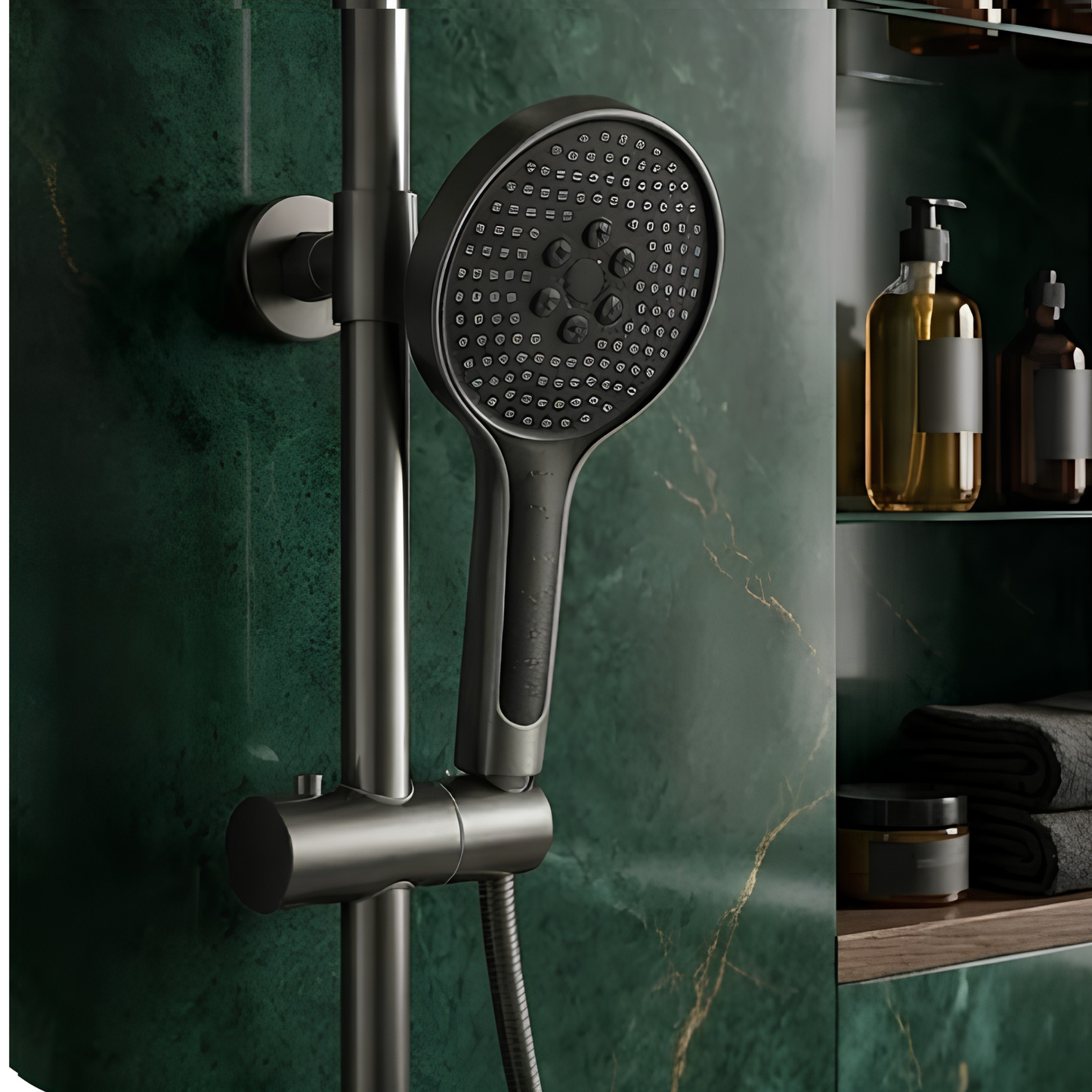 Système de Douche VGX : Luxe et Confort Gris