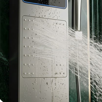 Système Douche Mural LED Gris