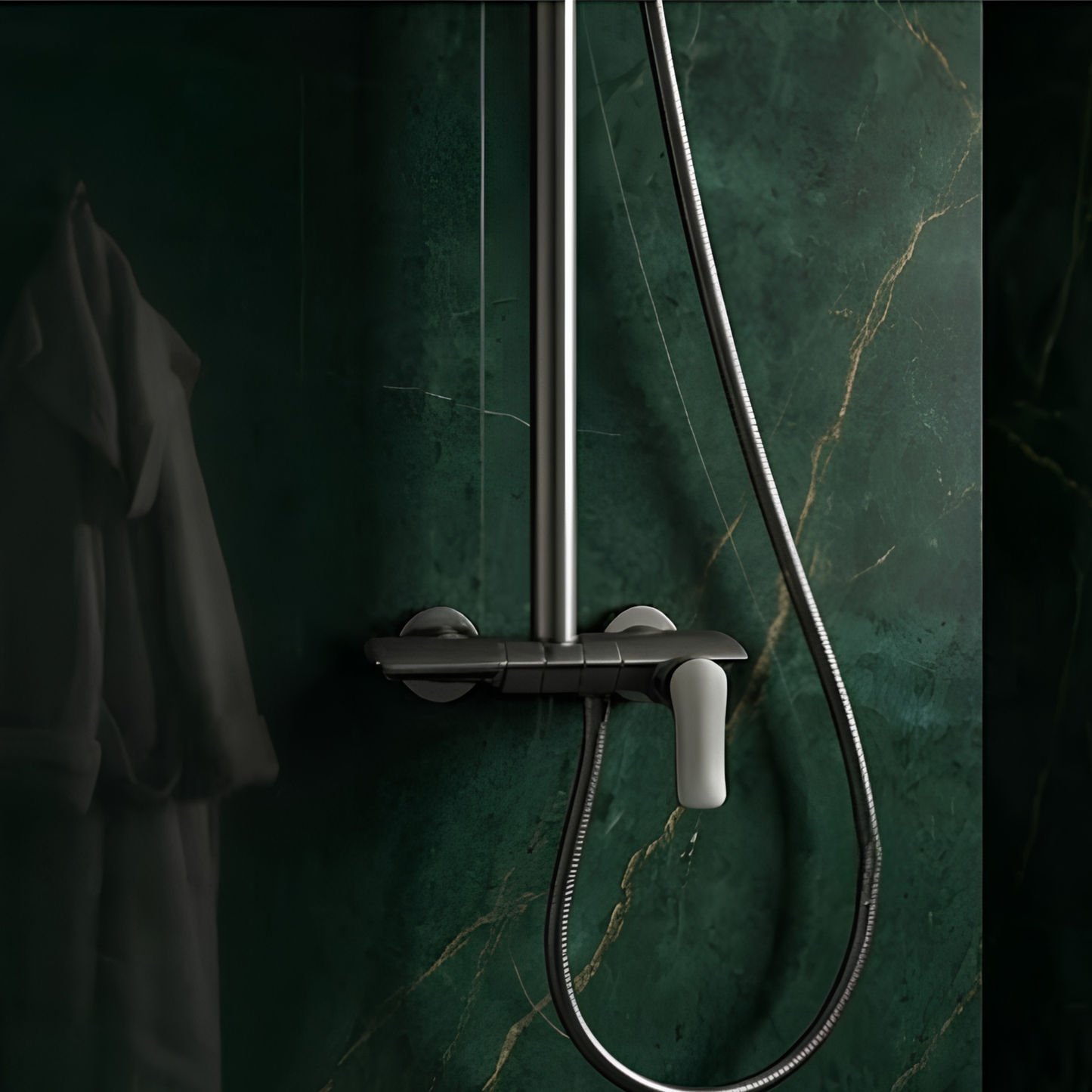 Système de Douche VGX : Luxe et Confort Gris