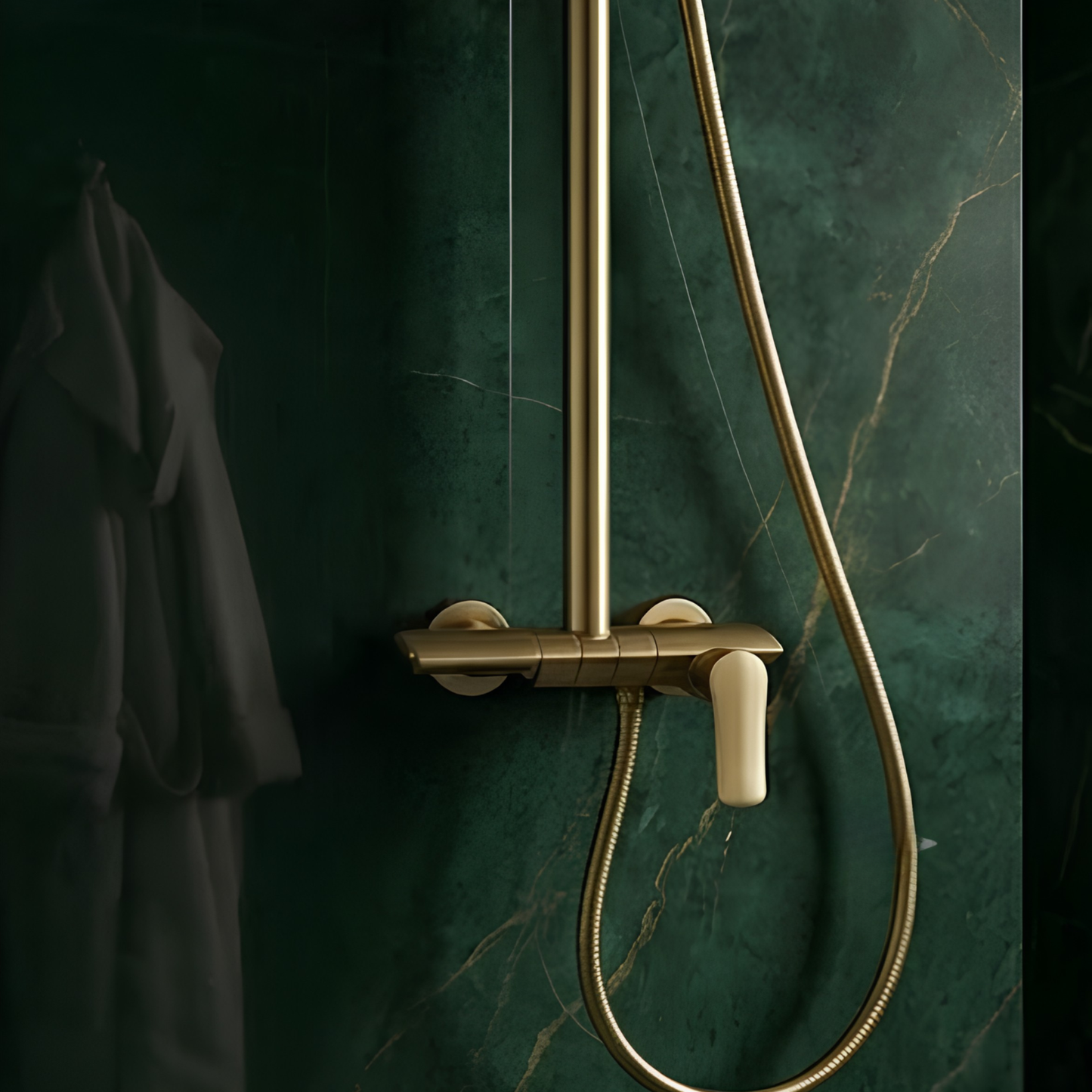 Système de Douche VGX : Luxe et Confort Or
