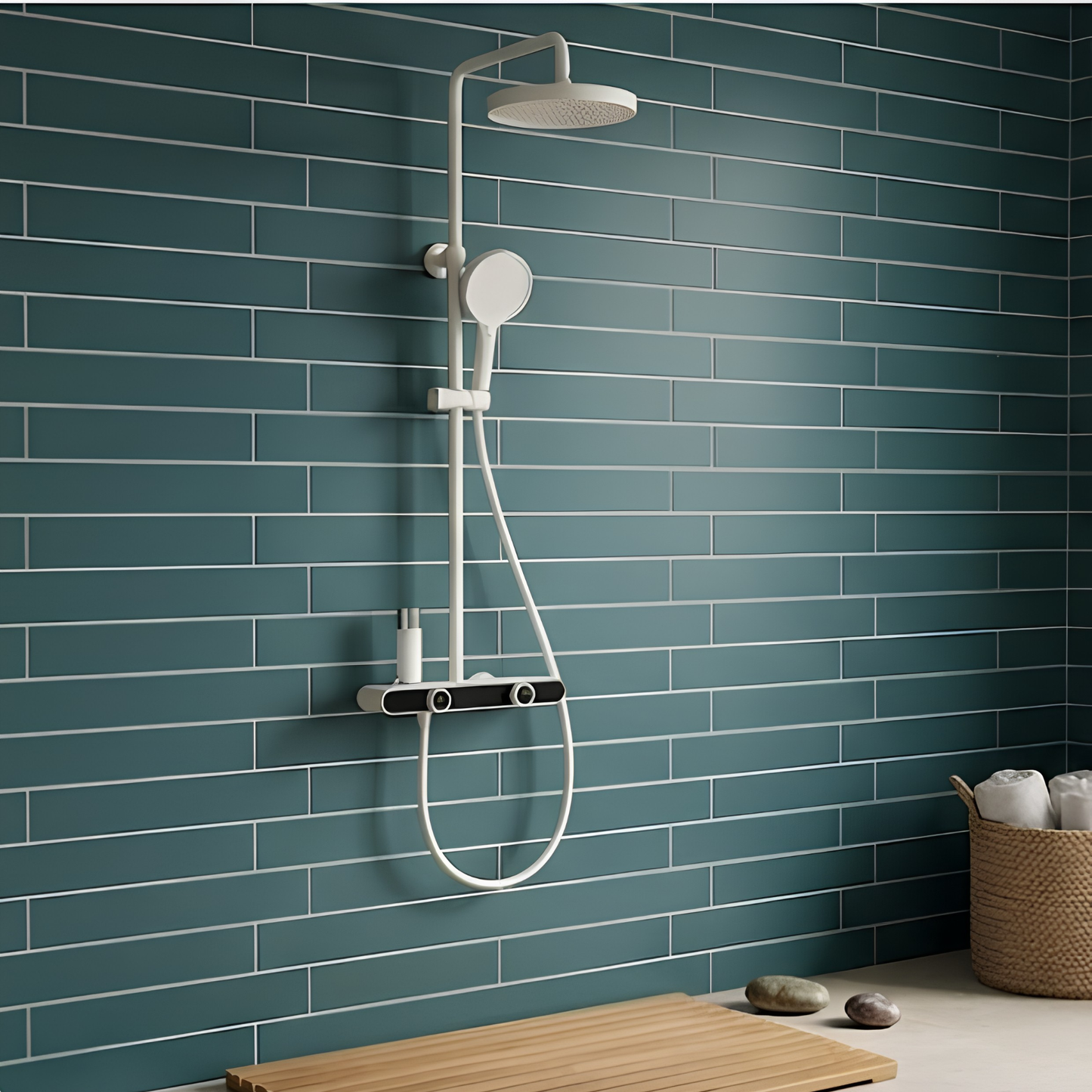 Système de Douche VGX 3 Voies Luxe Blanc